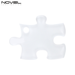 New Arrival Sublimation Transparent Acrylic Single Sided Print Keyring DIY Keychain