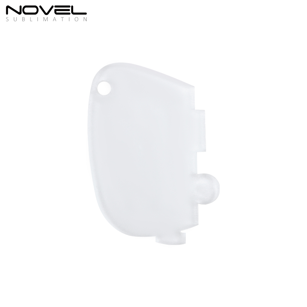 Sublimation Transparent Acrylic Single Sided Print Keyring DIY Keychain