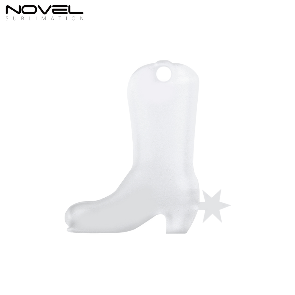 Sublimation Transparent Acrylic Single Sided Print Keyring DIY Keychain