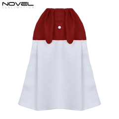 New Arrival High Quality Waffle Weave Sublimation Blank Rabbit Hand Towel with Long Ears