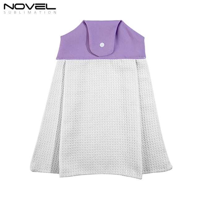 New Arrival High Quality Waffle Weave Sublimation Blank Kitchen Hand Towel Colorful Towel