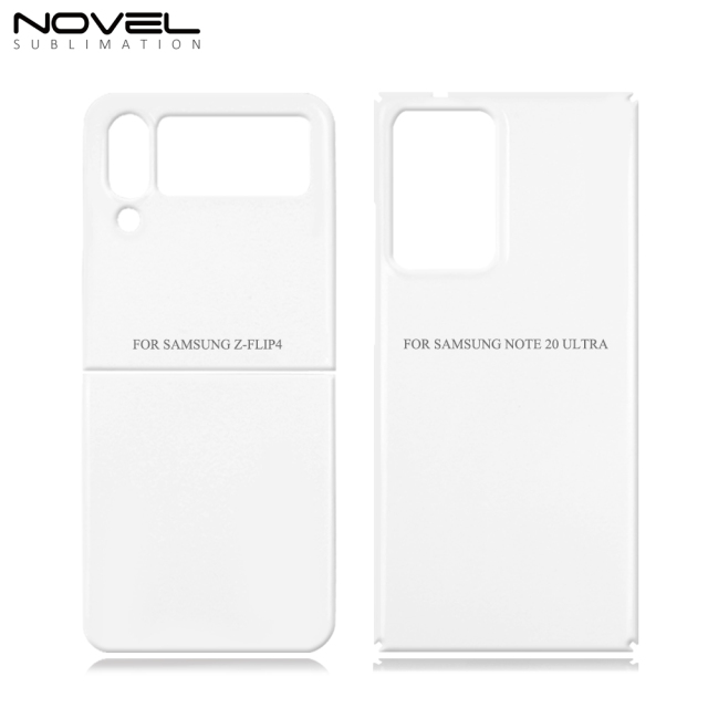 New Arrival 3D Film Sublimation Printing Plastic Phone Case For Samsung Z-Flip4,Samsung Note 20 Ultra