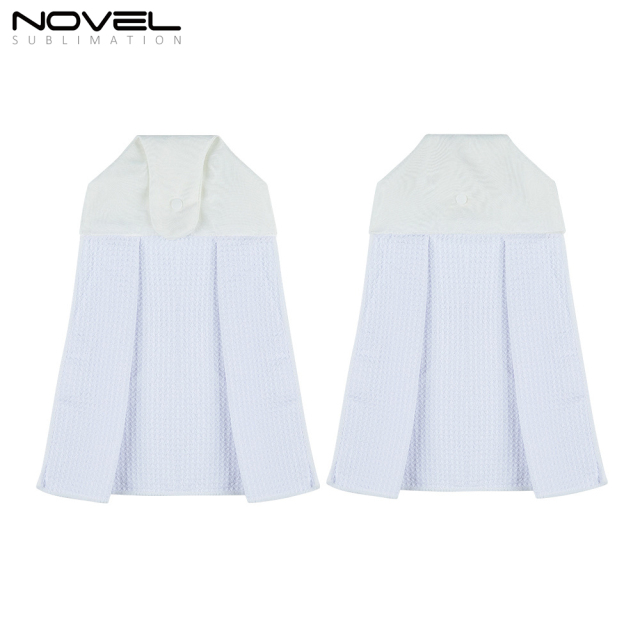New Arrival High Quality Waffle Weave Sublimation Blank Kitchen Hand Towel White Towel