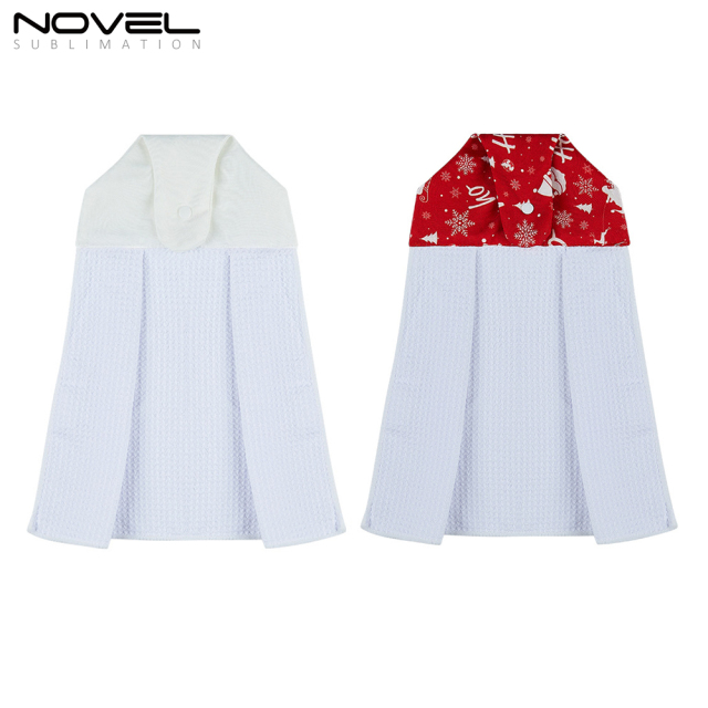 New Arrival High Quality Waffle Weave Sublimation Blank Kitchen Hand Towel White Towel