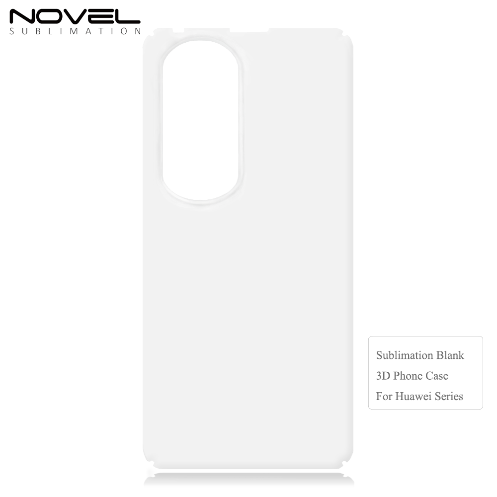 New Arrival 3D Film Sublimation Printing Plastic Phone Case For Huawei Series