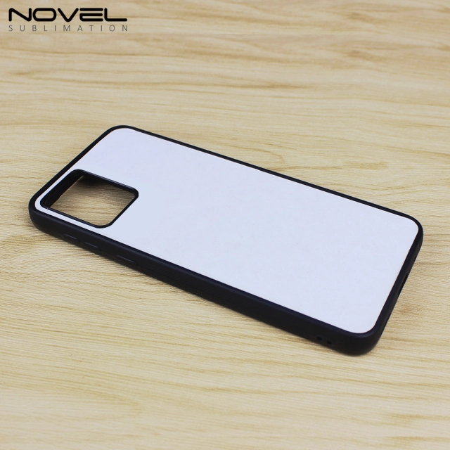 New Arrival Sublimation blank 2D TPU Phone Case for Moto E13 DIY Shell With Aluminum Sheet