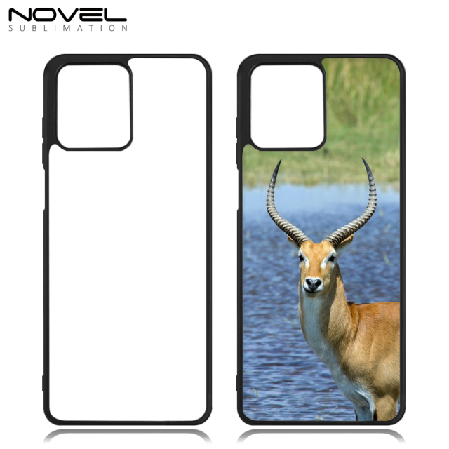 New Arrival Sublimation blank 2D TPU Phone Case for Moto G Stylus 5G 2023 DIY Shell With Aluminum Sheet