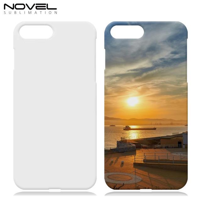 New Arrival 3D Film Sublimation Printing Plastic Phone Case For iPhone Series