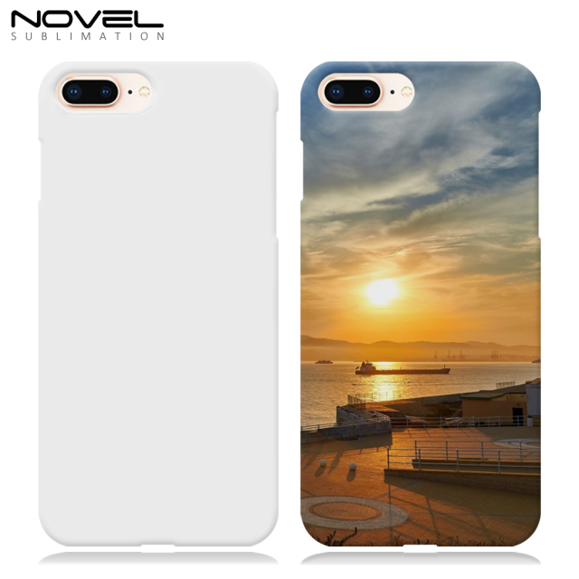 New Arrival 3D Film Sublimation Printing Plastic Phone Case For iPhone Series