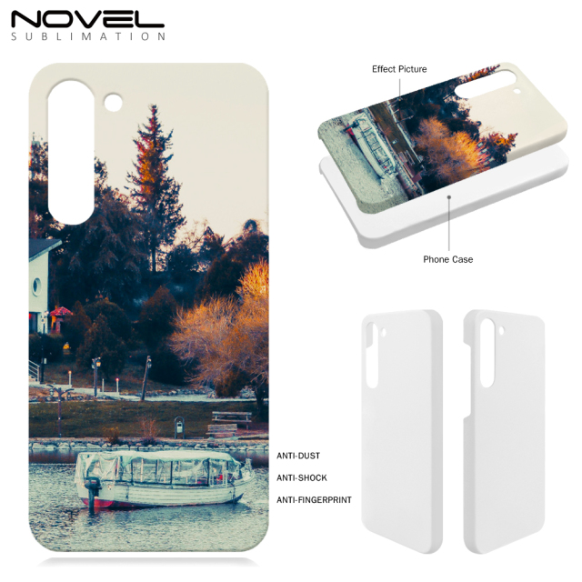 New Arrival 3D Film Sublimation Printing PC Phone Case For Samsung S23 Series