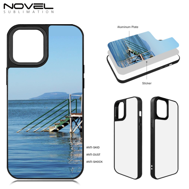 New Arrival Sublimation Blank 2D TPU Case Keyin printable letters around the iPhone series camera frame