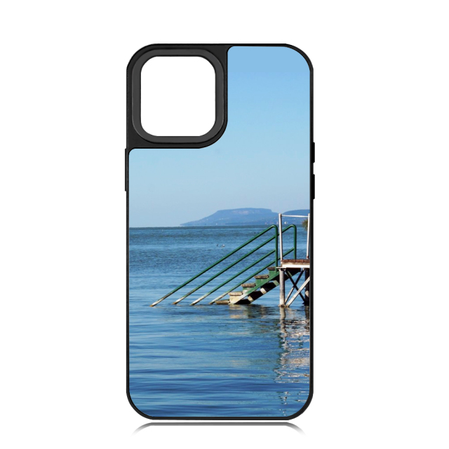 New Arrival Sublimation Blank 2D TPU Case Keyin printable letters around the iPhone series camera frame