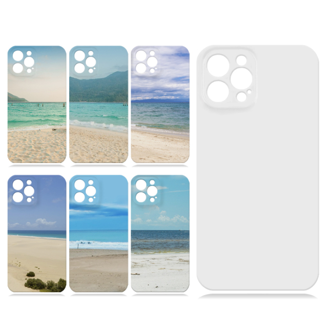 New Arrival 3D Film Sublimation Printing TPU Phone Case For iPhone Series