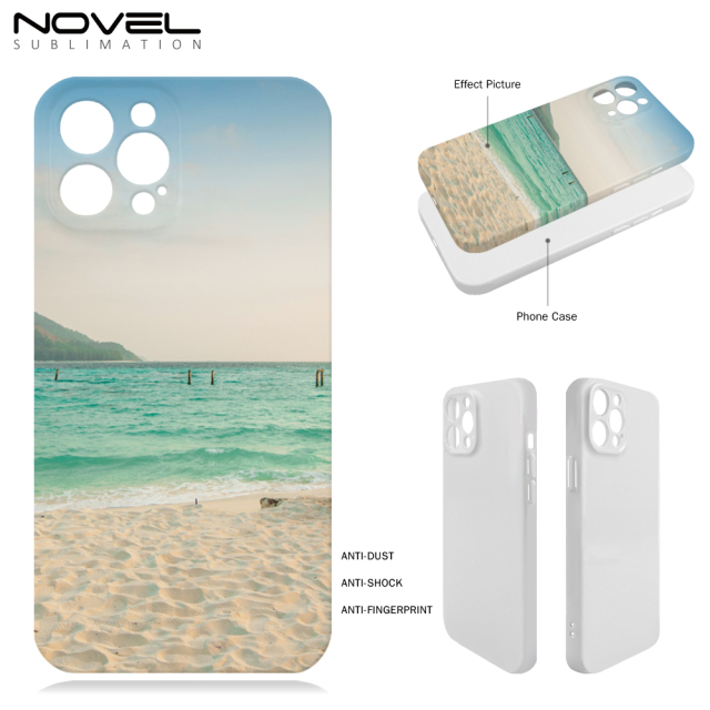 New Arrival 3D Film Sublimation Printing TPU Phone Case For iPhone Series