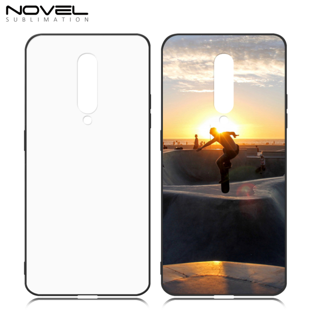 New Arrival For One Plus 7T / 7 Pro /8 Sublimation 2D TPU Case Cover With Aluminum Insert