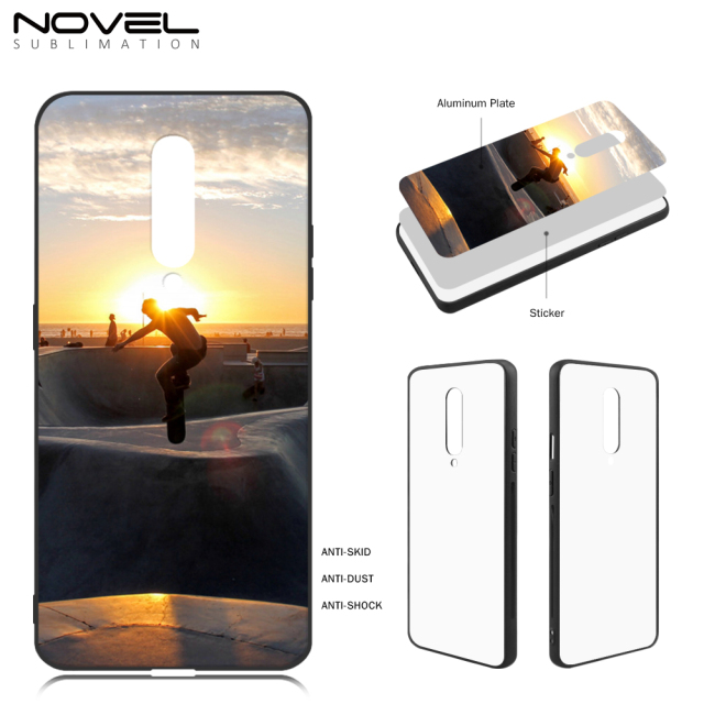 New Arrival For One Plus 7T / 7 Pro /8 Sublimation 2D TPU Case Cover With Aluminum Insert