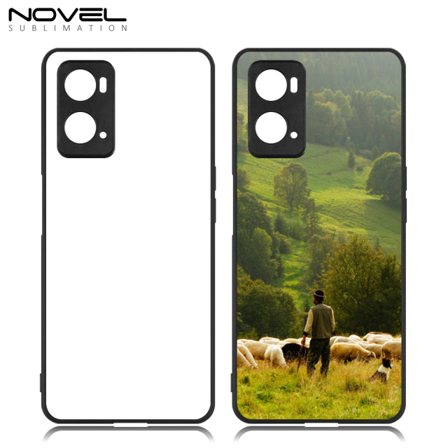 New arrival!!! For Oppo A1 5G / A8 /A36 Sublimation 2D TPU Case Cover With Aluminum Insert