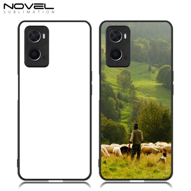 New arrival!!! For Oppo A1 5G / A8 /A36 Sublimation 2D TPU Case Cover With Aluminum Insert