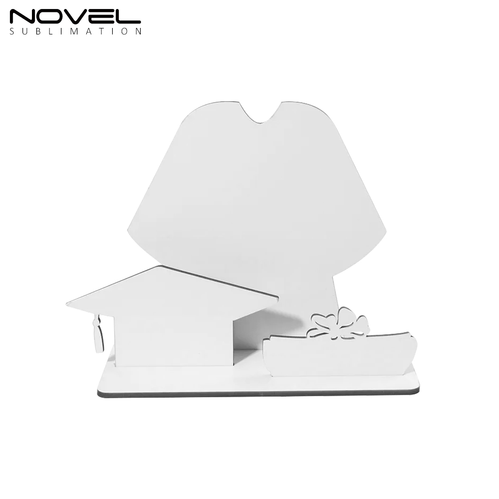 19 Styles MDF Crafts Sublimation Blanks Photo Frame for Graduation Series