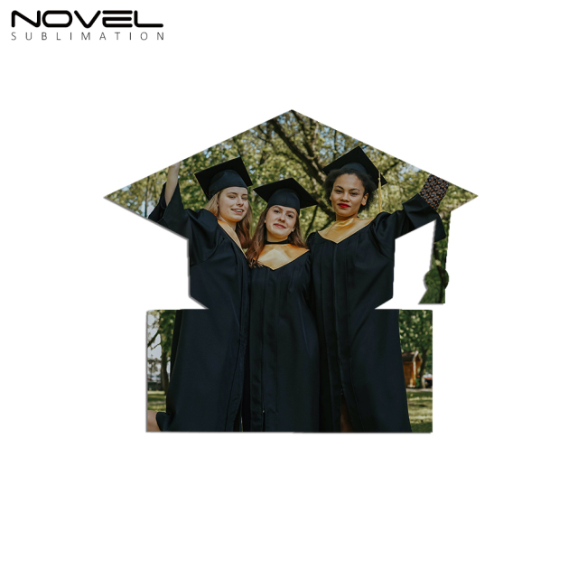 New Arrival 19 Styles MDF Crafts Sublimation Blanks Photo Frame for Graduation Series