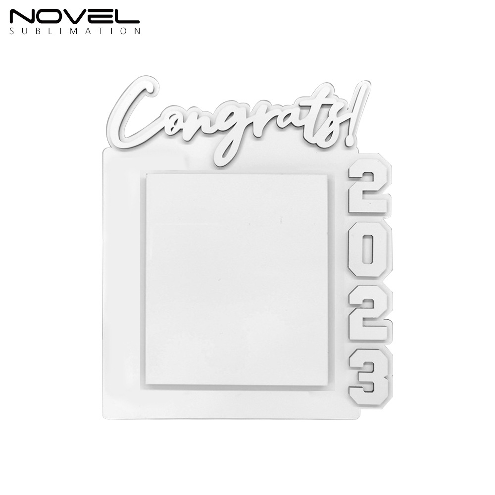 19 Styles MDF Crafts Sublimation Blanks Photo Frame for Graduation Series