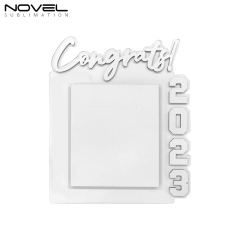 New Arrival 19 Styles MDF Crafts Sublimation Blanks Photo Frame