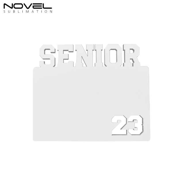 New Arrival 19 Styles MDF Crafts Sublimation Blanks Photo Frame for Graduation Series