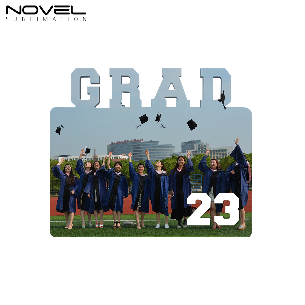 19 Styles MDF Crafts Sublimation Blanks Photo Frame for Graduation Series