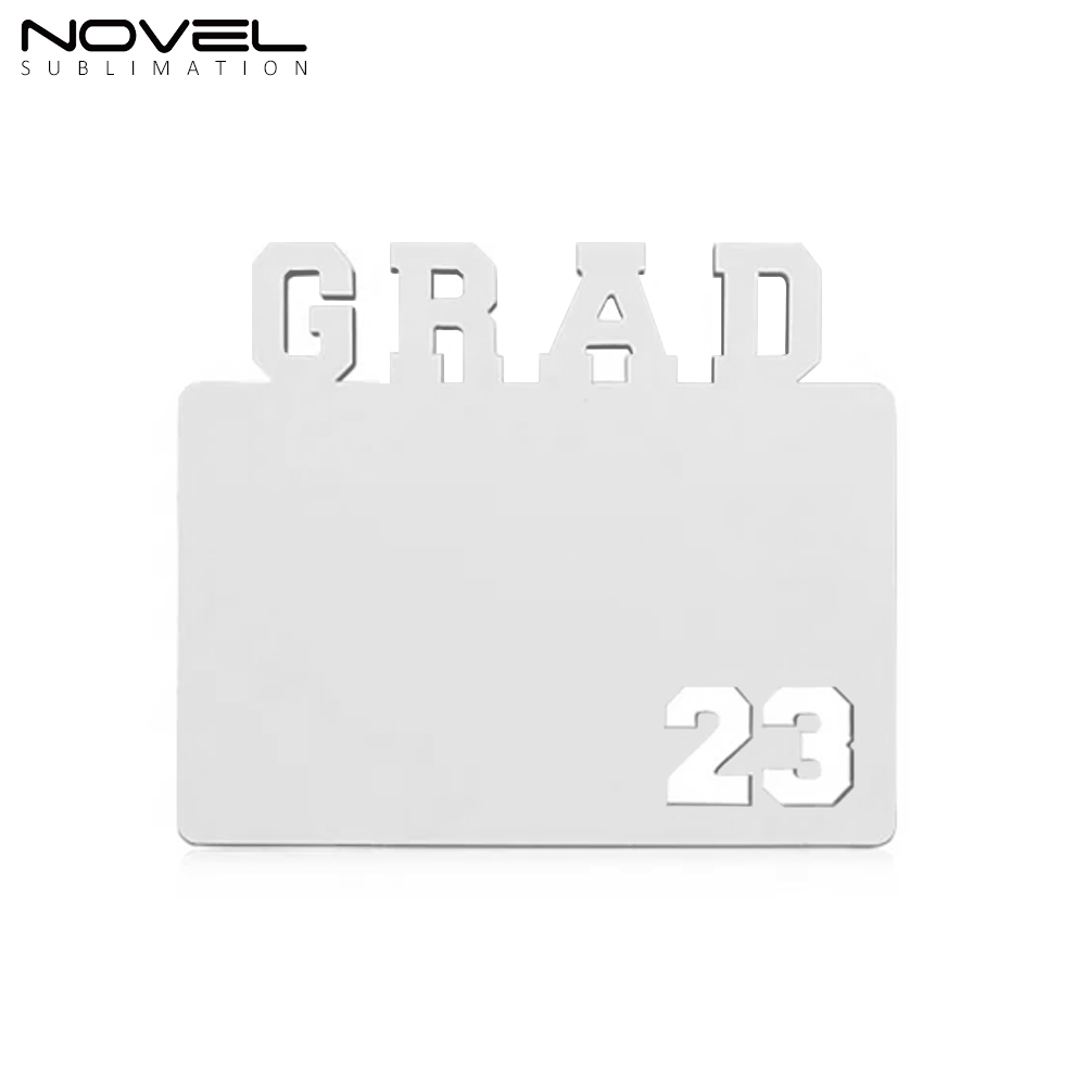 19 Styles MDF Crafts Sublimation Blanks Photo Frame for Graduation Series