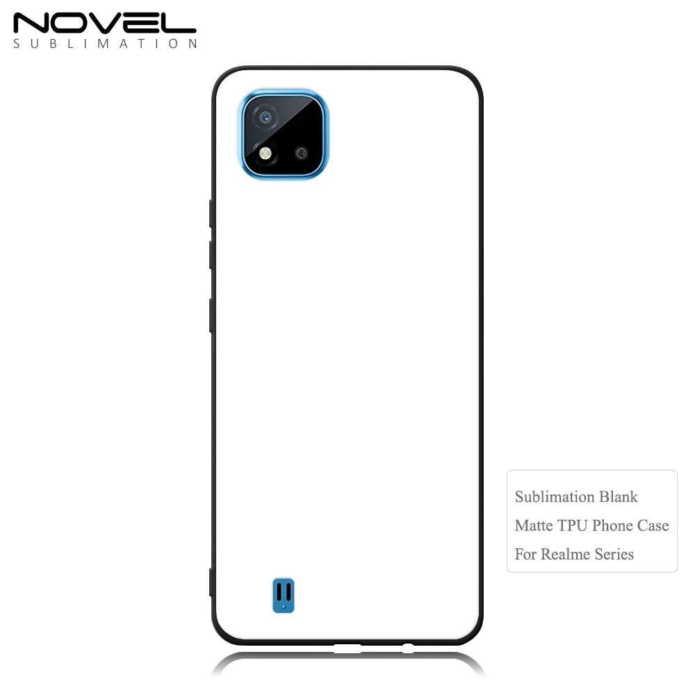 New arrival!!! Sublimation 2D TPU Case Cover for Realme 9 Pro、11、C20/C11 2021、C21、C35 GW Series With Aluminum Insert