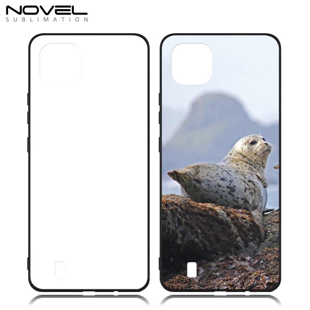 New arrival!!! Sublimation 2D TPU Case Cover for Realme 9 Pro、11、C20/C11 2021、C21、C35 GW Series With Aluminum Insert