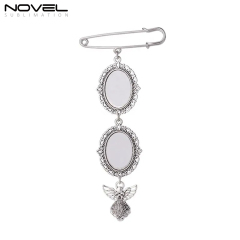 Elaborate Sublimation Blank Graduation Ornament With Metal Insert For DIY Printing