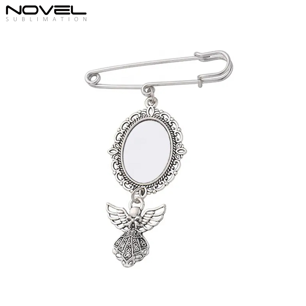 Elaborate Sublimation Blank Graduation Ornament With Metal Insert For DIY Printing