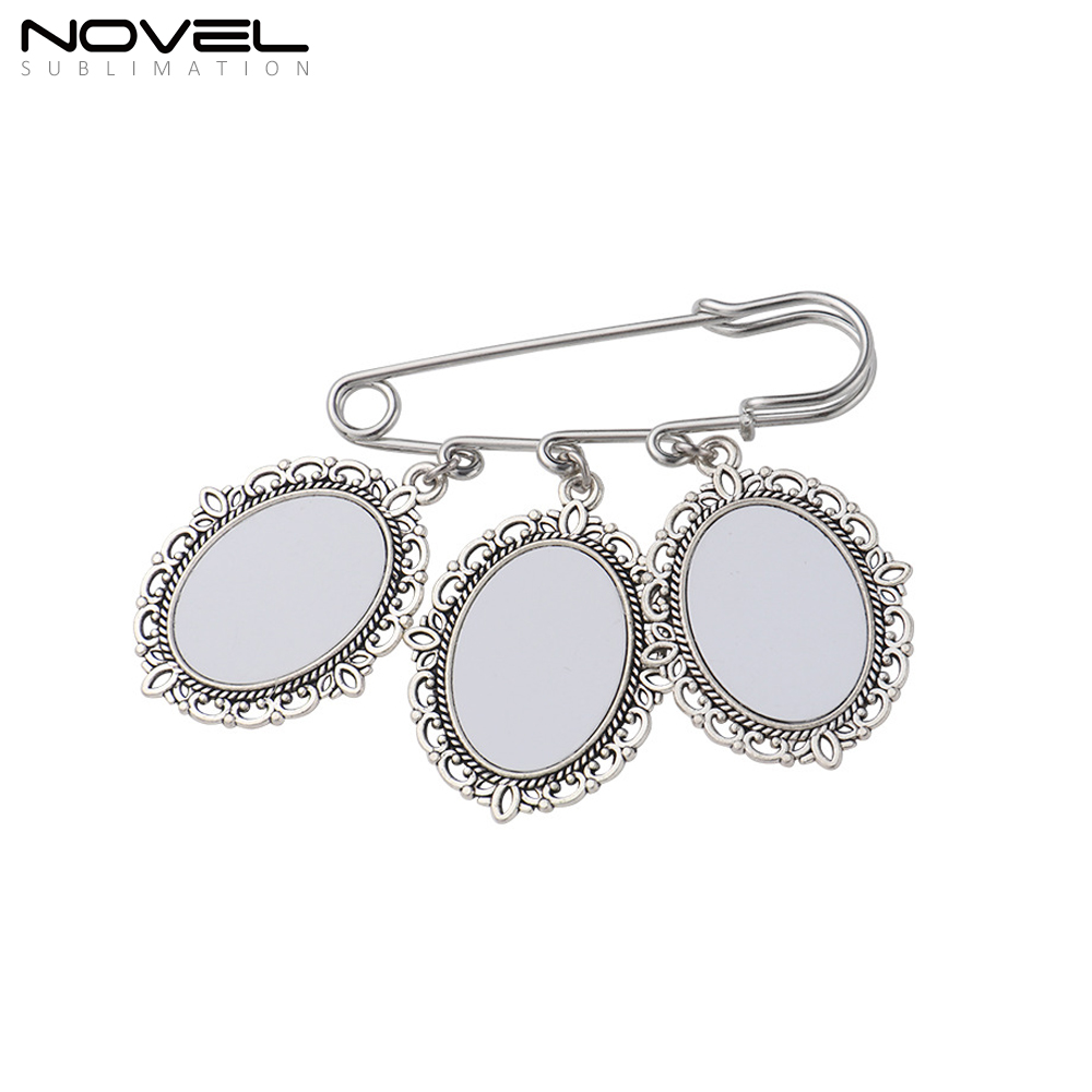 Elaborate Sublimation Blank Graduation Ornament With Metal Insert For DIY Printing