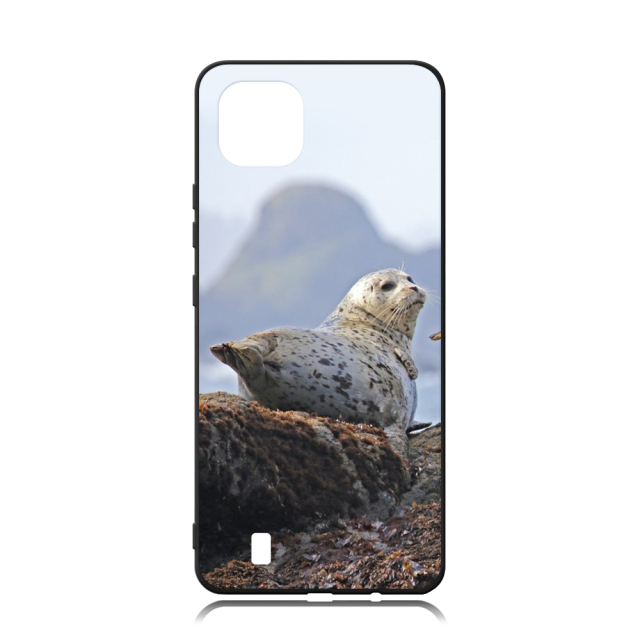 New arrival!!! Sublimation 2D TPU Case Cover for Realme C20/C11 2021、C21、C35 GW Series With Aluminum Insert