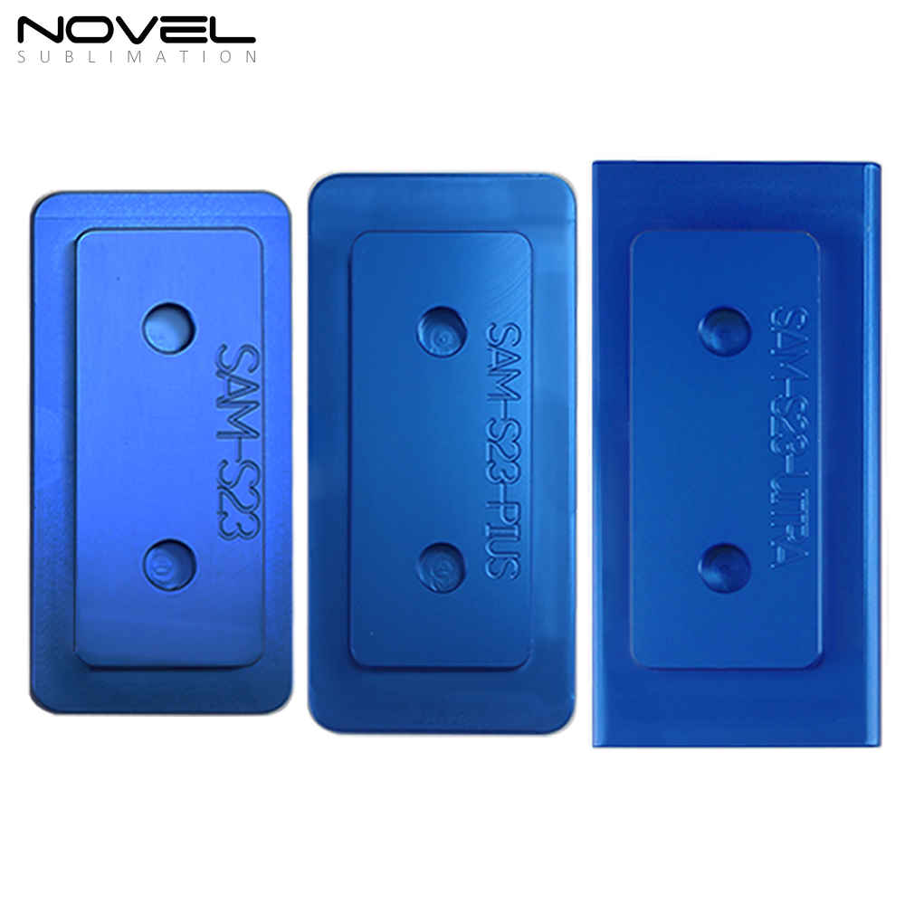 3D Metal Printing Mold for Samsung S23/S22/S21/S20 Whole Series 3D Sublimation Phone Case Jigs by using sublimation Paper