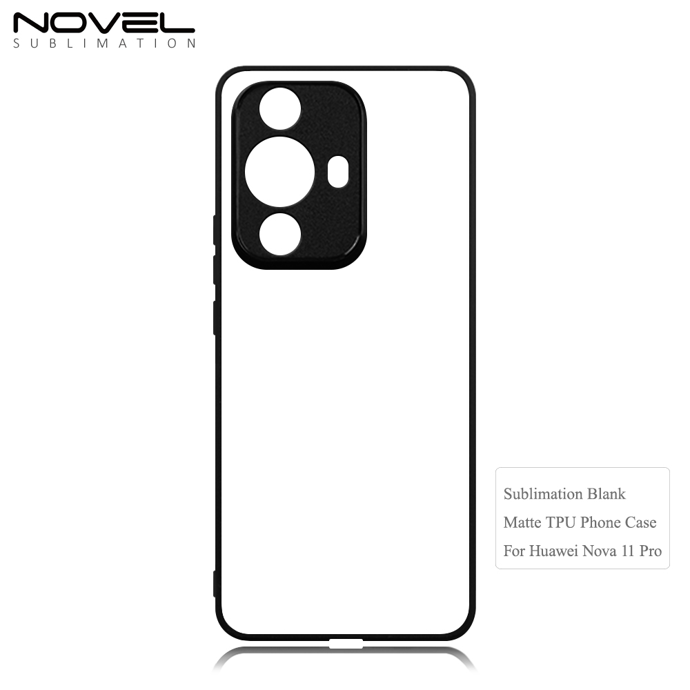 For Huawei Nova 11 4G /Nova 11 Pro /Honor X50i /MM20 5G Sublimation Blank Rubber 2D TPU Phone Case Cover