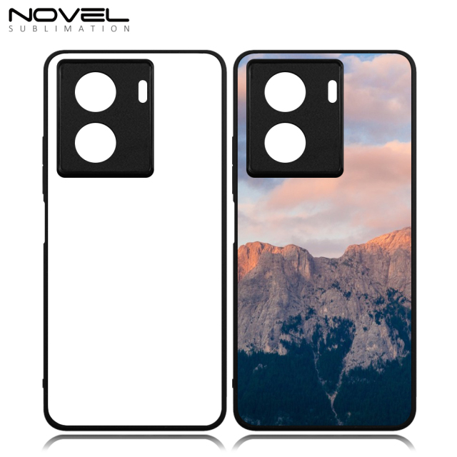 New Arrival Sublimation Blank 2D TPU Phone Case With Metal Insert For Vivo IQOO NEO / Z7、S1 PRO / V17、Y50、Y78+5G Series
