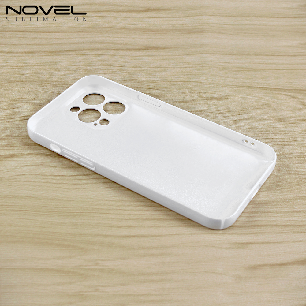 New Arrival 3D Film Sublimation Printing Plastic Phone Case For iPhone 14 Series Full Coverage Mobile Phone Case