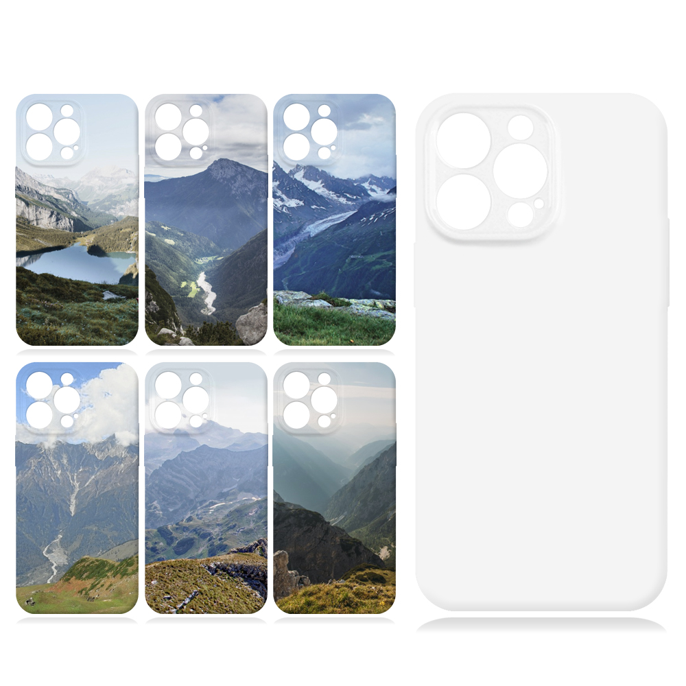 New Arrival 3D Film Sublimation Printing Plastic Phone Case For iPhone 14 Series Full Coverage Mobile Phone Case