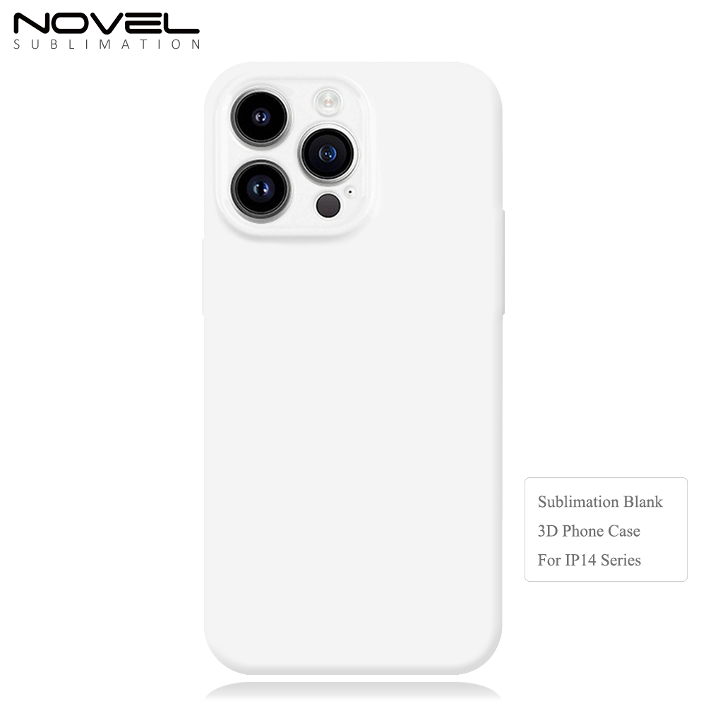 New Arrival 3D Film Sublimation Printing Plastic Phone Case For iPhone 14 Series Full Coverage Mobile Phone Case