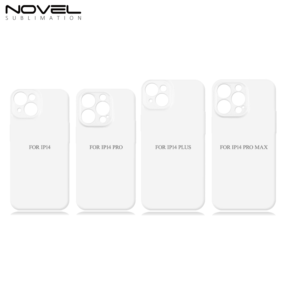 New Arrival 3D Film Sublimation Printing Plastic Phone Case For iPhone 14 Series Full Coverage Mobile Phone Case