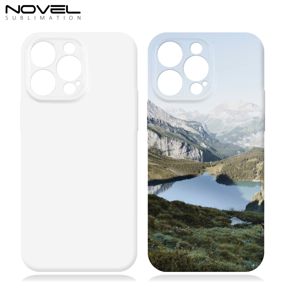 New Arrival 3D Film Sublimation Printing Plastic Phone Case For iPhone 14 Series Full Coverage Mobile Phone Case