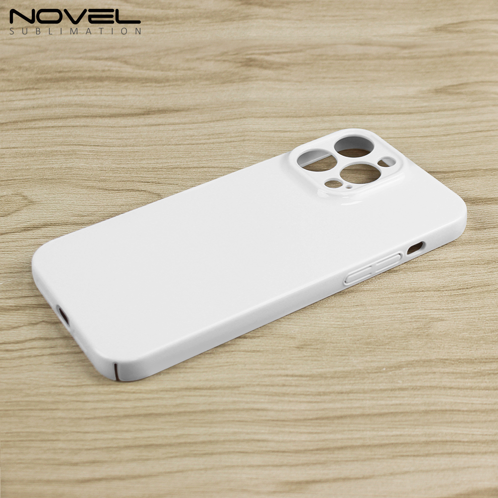 New Arrival 3D Film Sublimation Printing Plastic Phone Case For iPhone 14 Series Full Coverage Mobile Phone Case