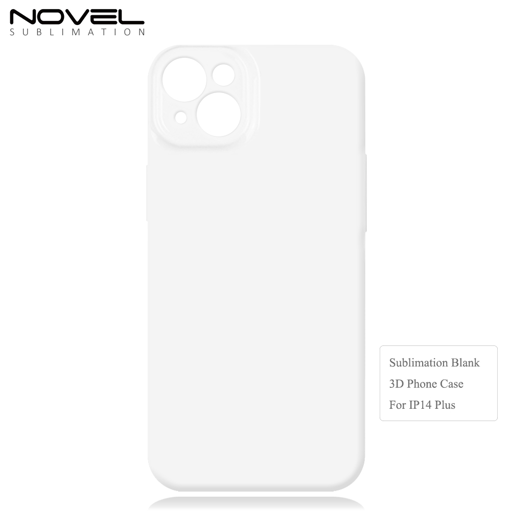 New Arrival 3D Film Sublimation Printing Plastic Phone Case For iPhone 14 Series Full Coverage Mobile Phone Case