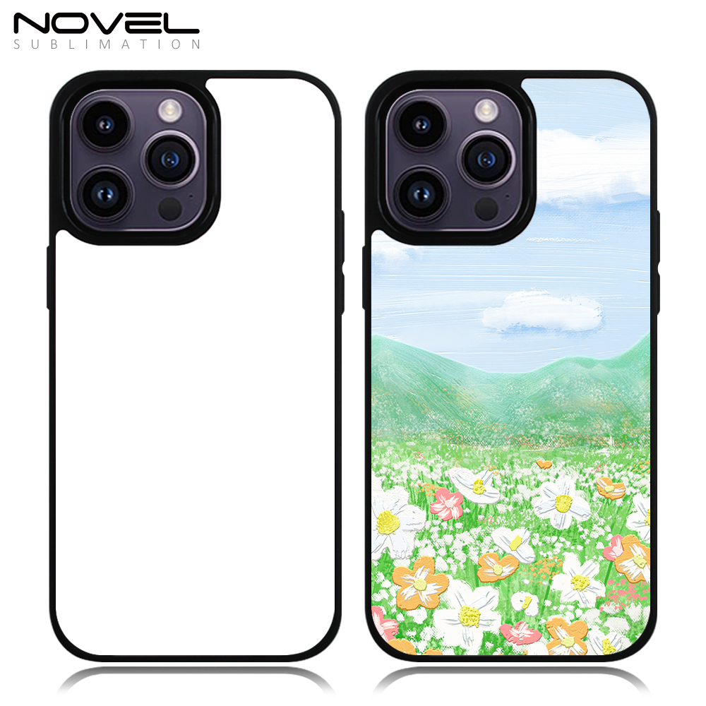 New Arrival Sublimation 2D TPU Magsafe Phone Case For iPhone 17,16,15,14 Series Support Wireless Charging with Soft Film Insert