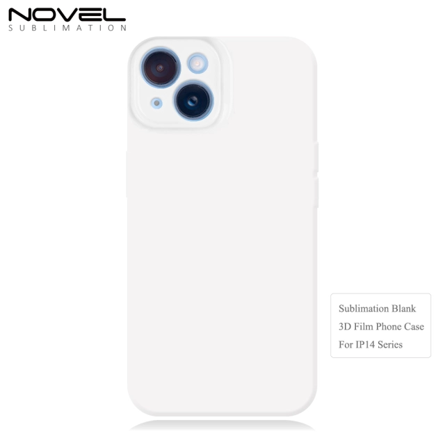 New Arrival 3D Film Sublimation Printing TPU Phone Case For iPhone 14 Series