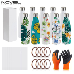 500ml Stainless Steel Sublimation Coke Thermos Bottle Sport Bottle