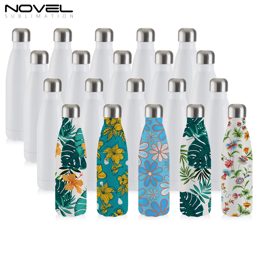 500ml Stainless Steel Sublimation Coke Thermos Bottle Sport Bottle
