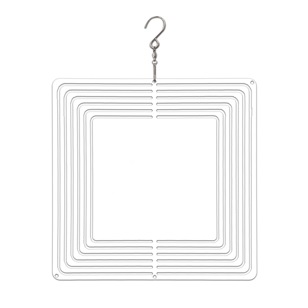 New Arrival Sublimation Aluminum Wind Spinner Double-sided Printable with 13 shapes